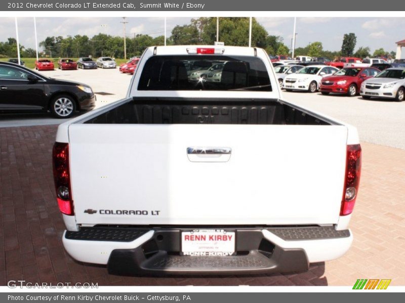 Summit White / Ebony 2012 Chevrolet Colorado LT Extended Cab