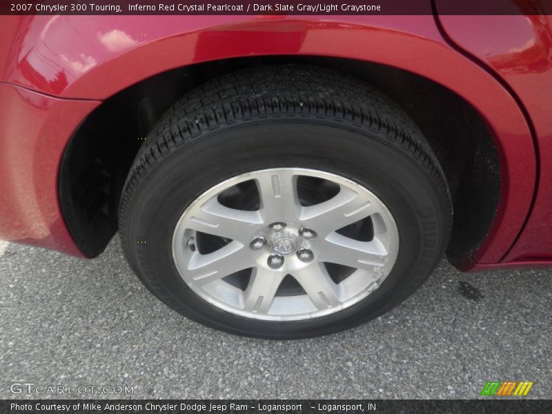Inferno Red Crystal Pearlcoat / Dark Slate Gray/Light Graystone 2007 Chrysler 300 Touring