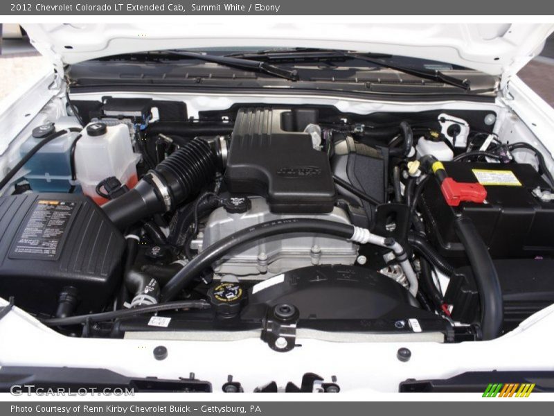 Summit White / Ebony 2012 Chevrolet Colorado LT Extended Cab