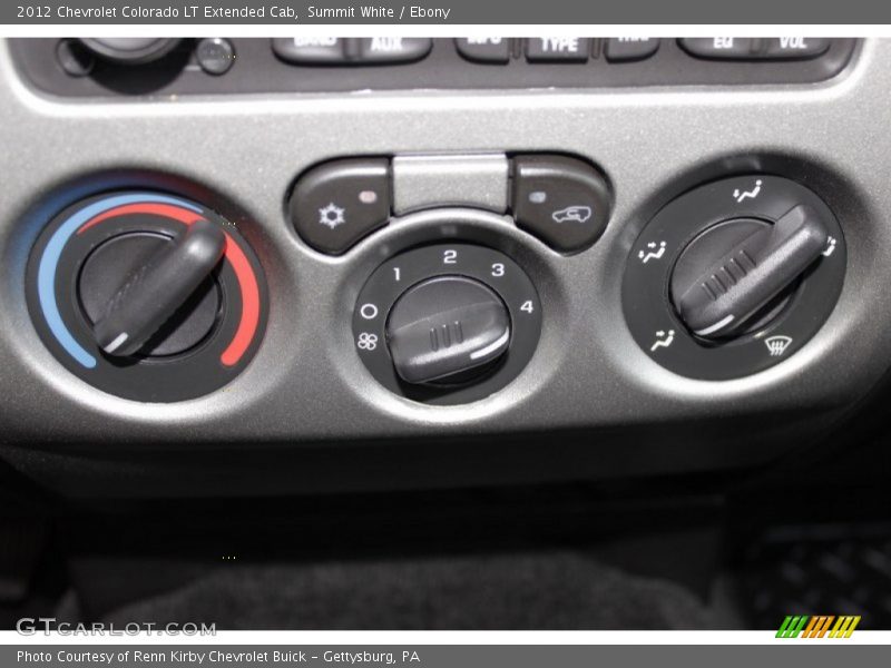 Summit White / Ebony 2012 Chevrolet Colorado LT Extended Cab