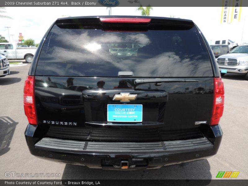 Black / Ebony 2009 Chevrolet Suburban Z71 4x4