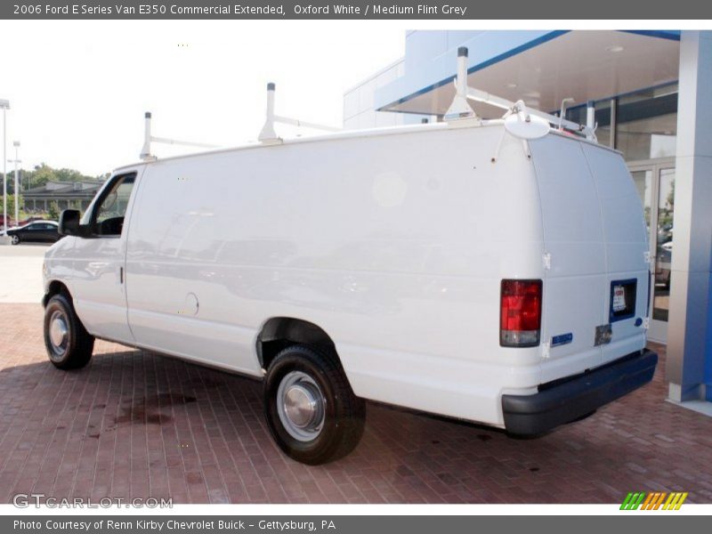 Oxford White / Medium Flint Grey 2006 Ford E Series Van E350 Commercial Extended