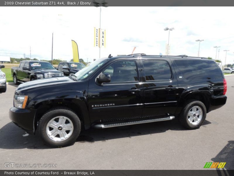 Black / Ebony 2009 Chevrolet Suburban Z71 4x4