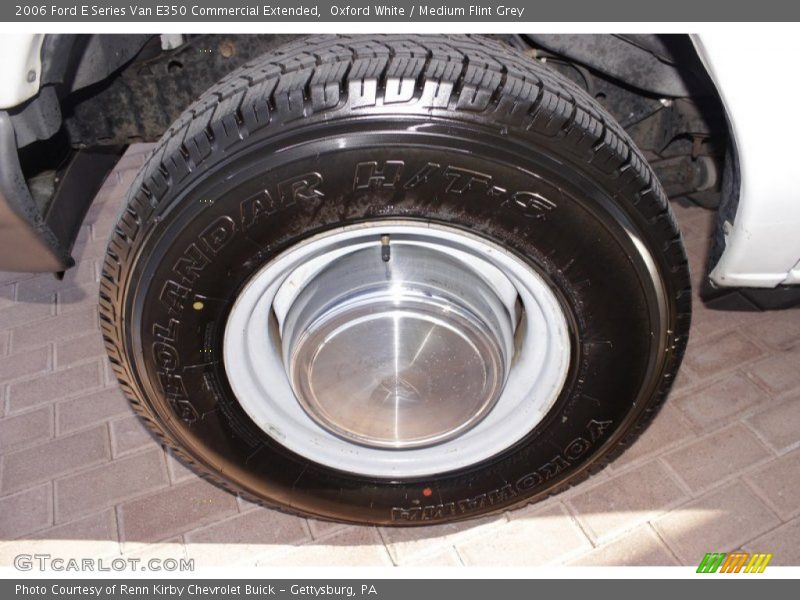 Oxford White / Medium Flint Grey 2006 Ford E Series Van E350 Commercial Extended