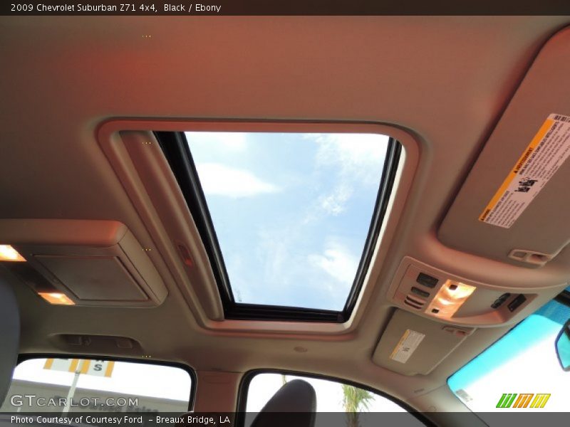 Black / Ebony 2009 Chevrolet Suburban Z71 4x4