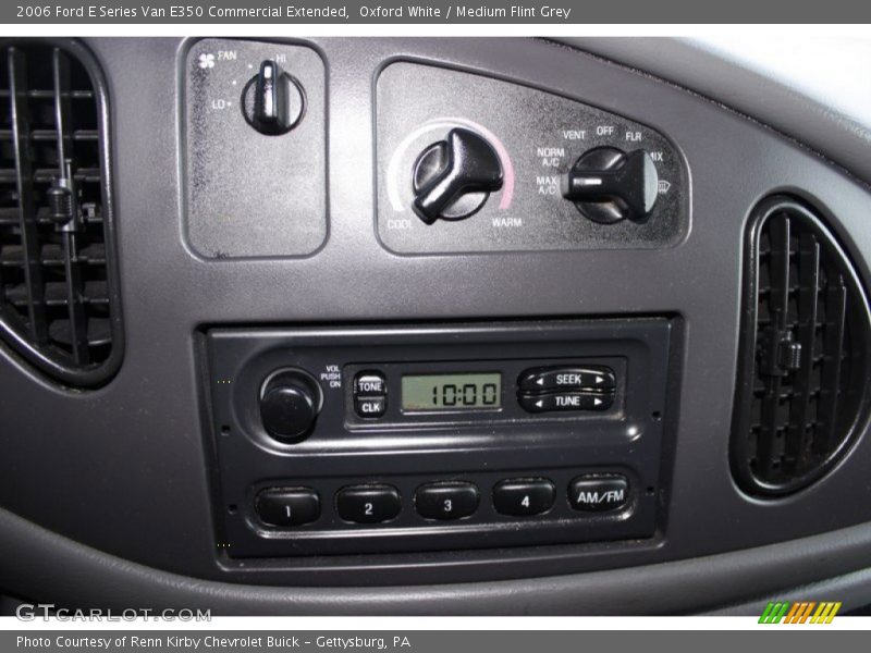 Oxford White / Medium Flint Grey 2006 Ford E Series Van E350 Commercial Extended