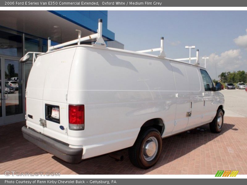 Oxford White / Medium Flint Grey 2006 Ford E Series Van E350 Commercial Extended