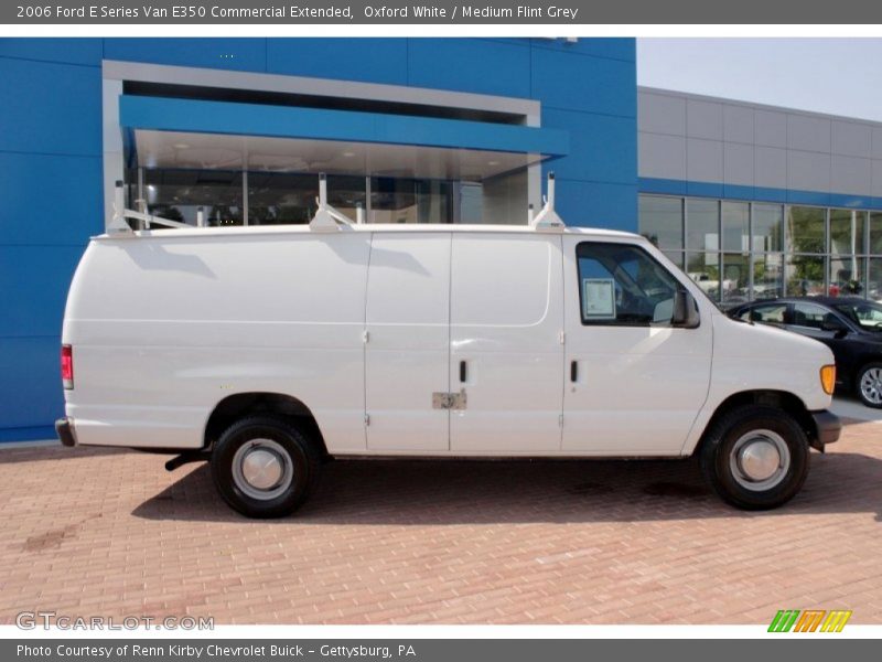 Oxford White / Medium Flint Grey 2006 Ford E Series Van E350 Commercial Extended