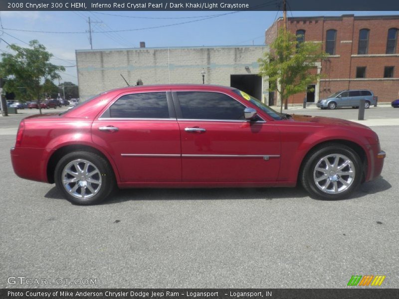  2008 300 C HEMI Inferno Red Crystal Pearl