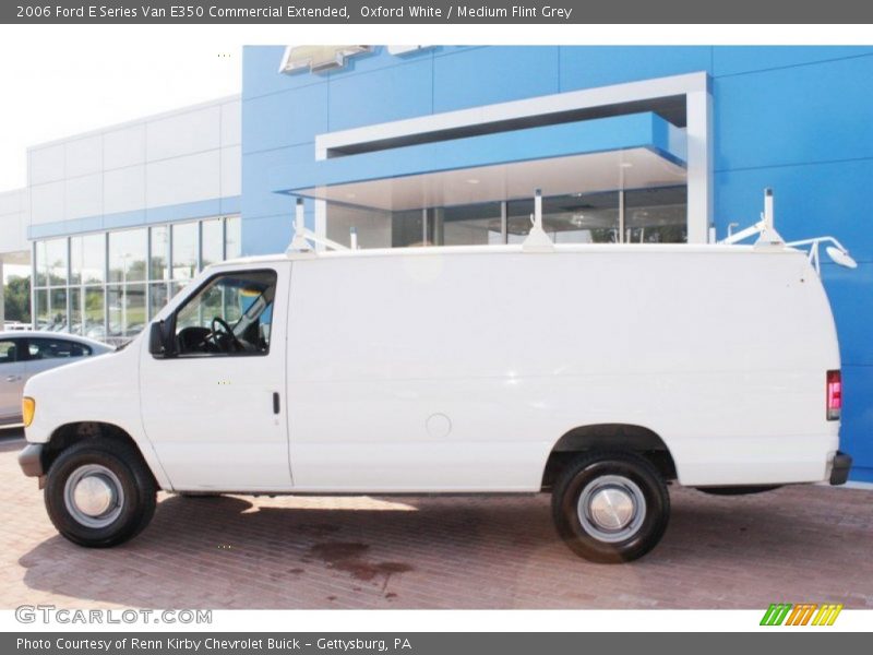 Oxford White / Medium Flint Grey 2006 Ford E Series Van E350 Commercial Extended