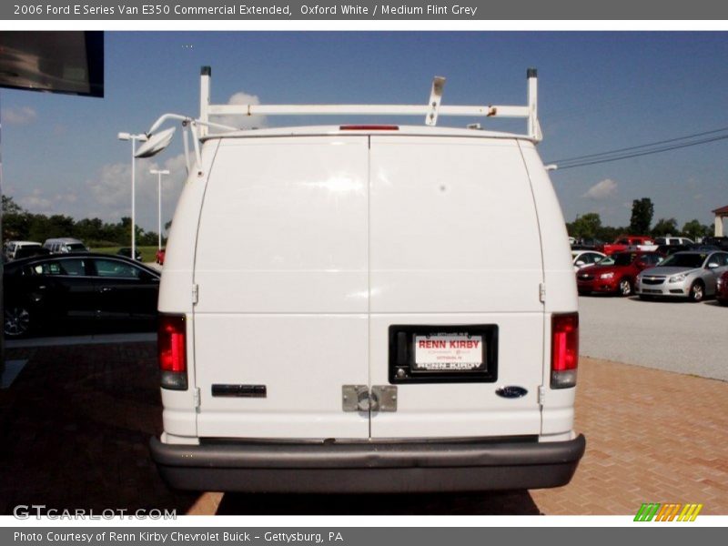 Oxford White / Medium Flint Grey 2006 Ford E Series Van E350 Commercial Extended