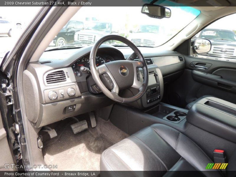 Black / Ebony 2009 Chevrolet Suburban Z71 4x4