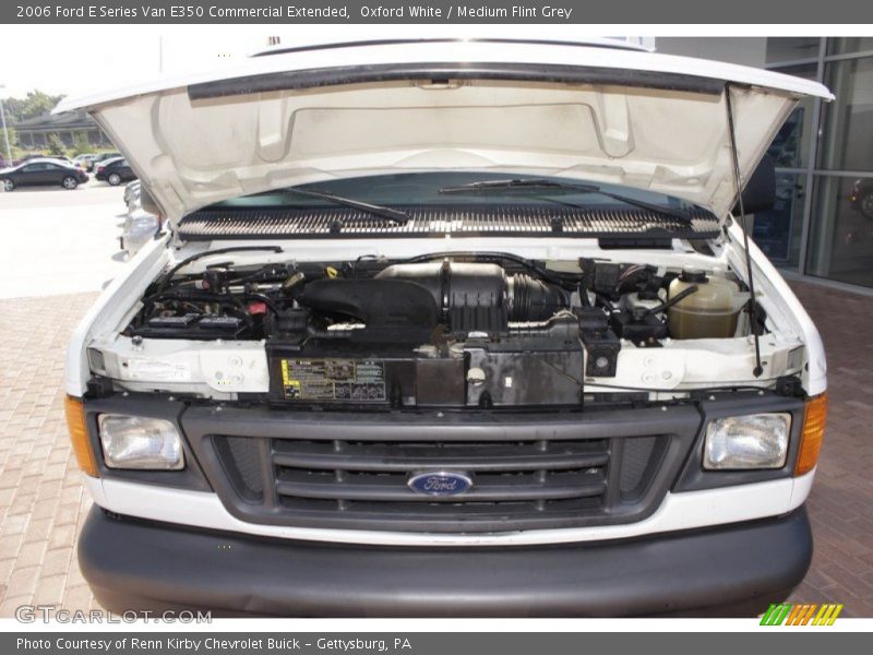 Oxford White / Medium Flint Grey 2006 Ford E Series Van E350 Commercial Extended