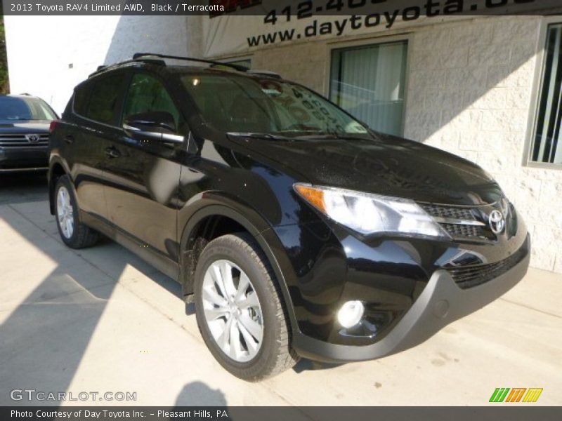 Black / Terracotta 2013 Toyota RAV4 Limited AWD