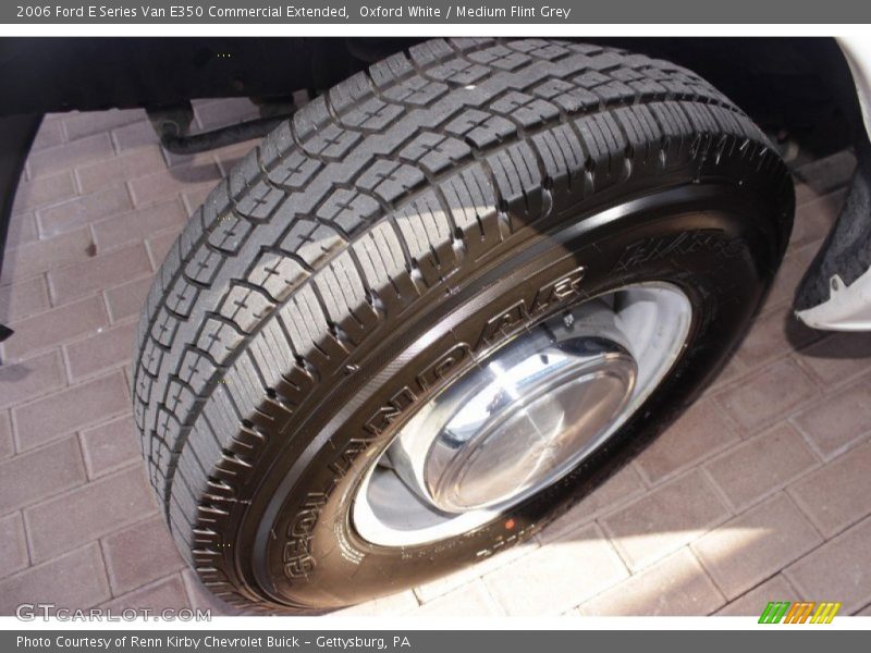 Oxford White / Medium Flint Grey 2006 Ford E Series Van E350 Commercial Extended