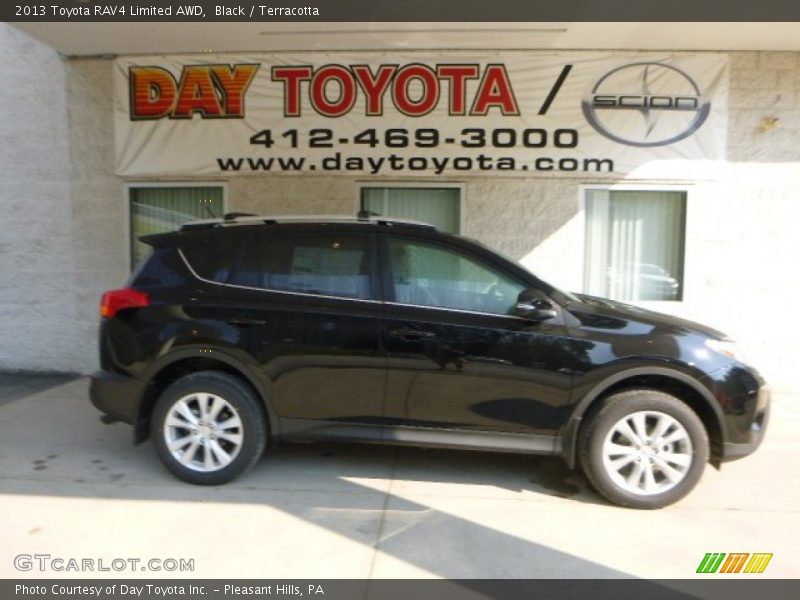 Black / Terracotta 2013 Toyota RAV4 Limited AWD