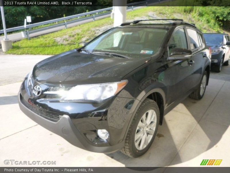 Black / Terracotta 2013 Toyota RAV4 Limited AWD