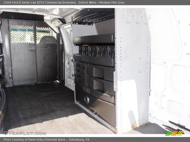 Oxford White / Medium Flint Grey 2006 Ford E Series Van E350 Commercial Extended