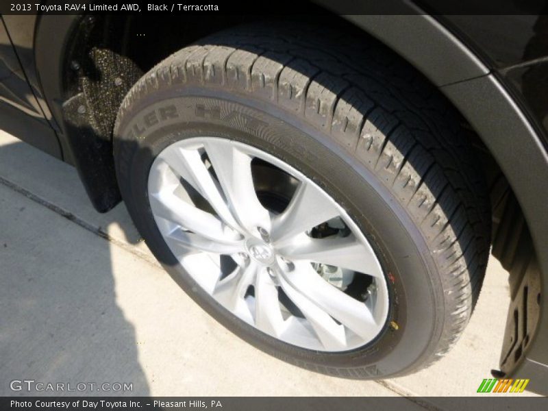 Black / Terracotta 2013 Toyota RAV4 Limited AWD