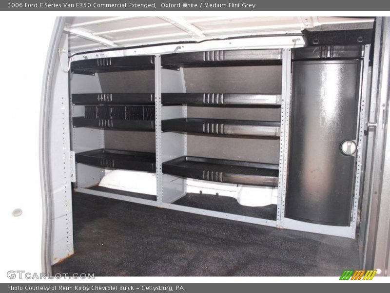 Oxford White / Medium Flint Grey 2006 Ford E Series Van E350 Commercial Extended
