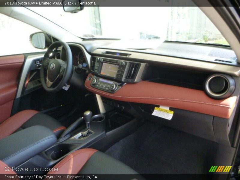 Black / Terracotta 2013 Toyota RAV4 Limited AWD