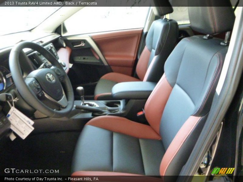 Black / Terracotta 2013 Toyota RAV4 Limited AWD