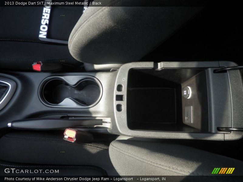 Maximum Steel Metallic / Black 2013 Dodge Dart SXT