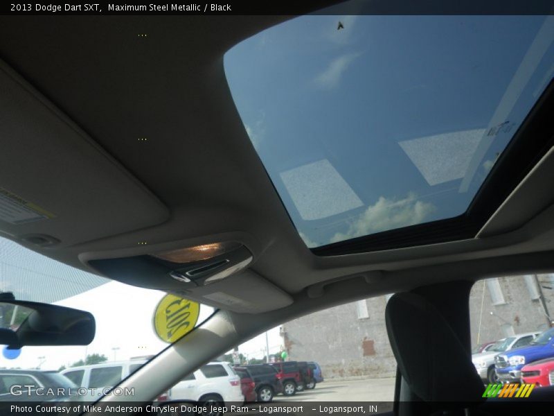 Maximum Steel Metallic / Black 2013 Dodge Dart SXT