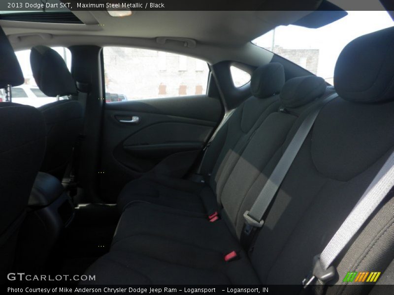 Maximum Steel Metallic / Black 2013 Dodge Dart SXT