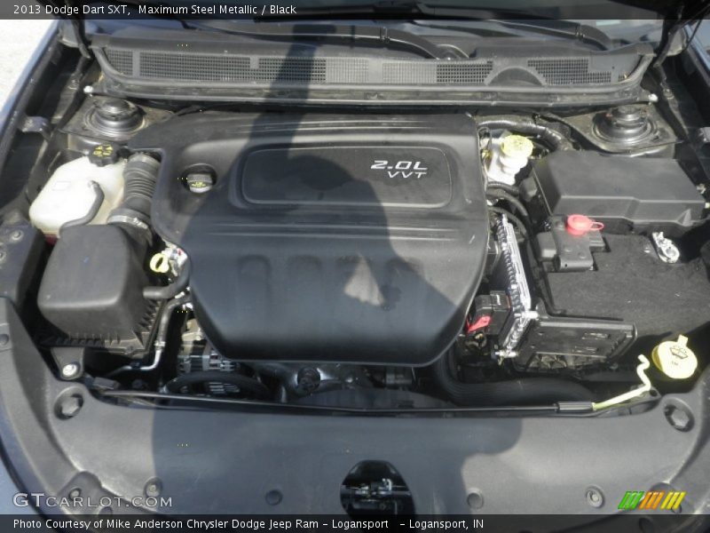 Maximum Steel Metallic / Black 2013 Dodge Dart SXT