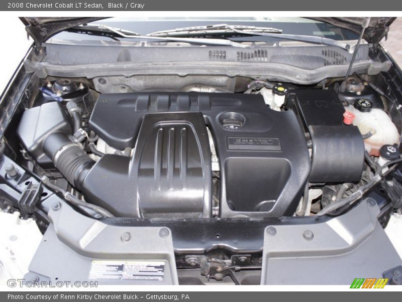 Black / Gray 2008 Chevrolet Cobalt LT Sedan