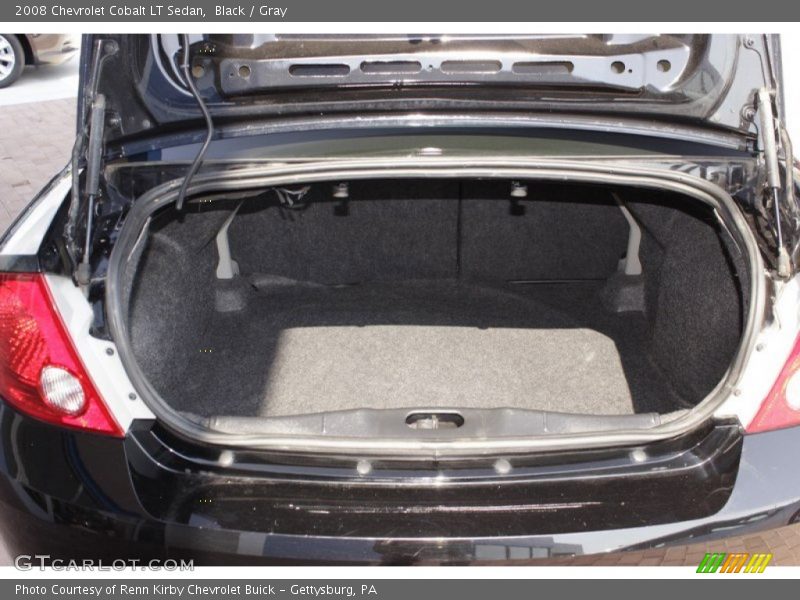Black / Gray 2008 Chevrolet Cobalt LT Sedan