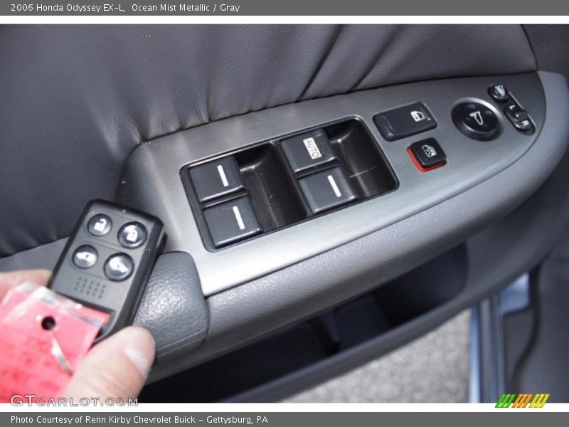 Ocean Mist Metallic / Gray 2006 Honda Odyssey EX-L
