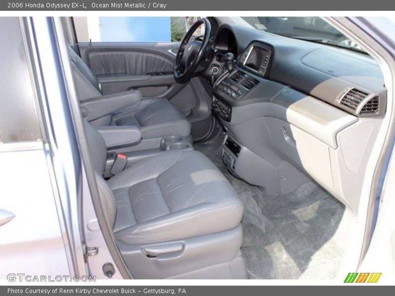 Ocean Mist Metallic / Gray 2006 Honda Odyssey EX-L
