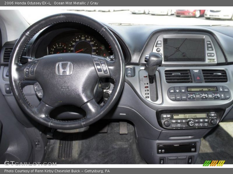 Ocean Mist Metallic / Gray 2006 Honda Odyssey EX-L