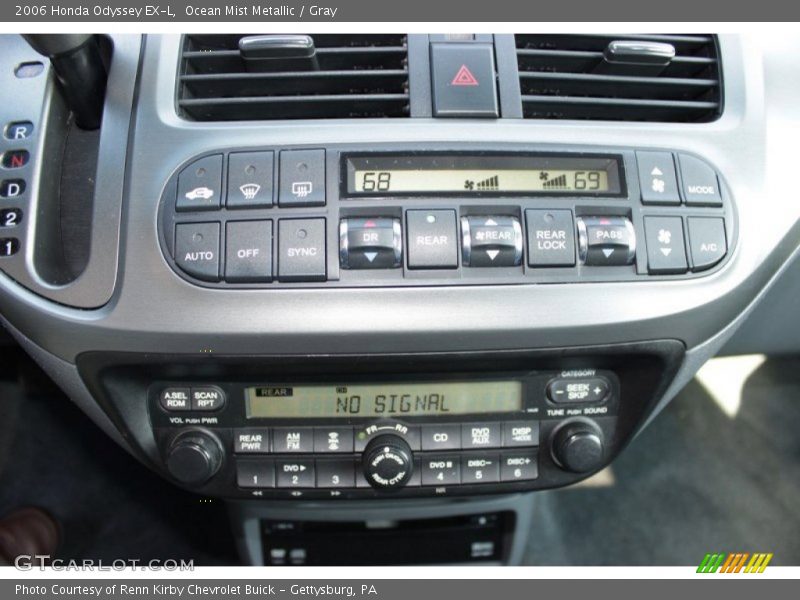 Ocean Mist Metallic / Gray 2006 Honda Odyssey EX-L