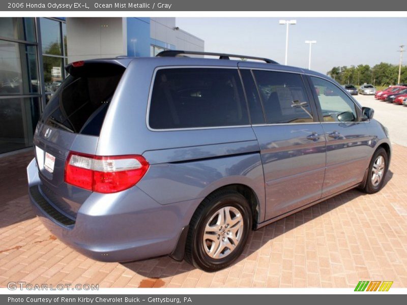 Ocean Mist Metallic / Gray 2006 Honda Odyssey EX-L