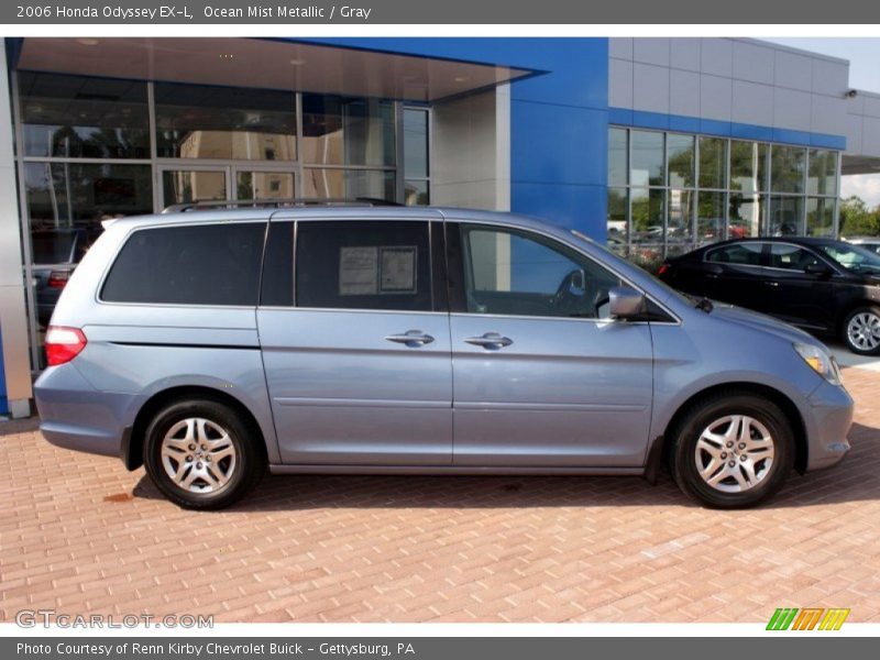 Ocean Mist Metallic / Gray 2006 Honda Odyssey EX-L