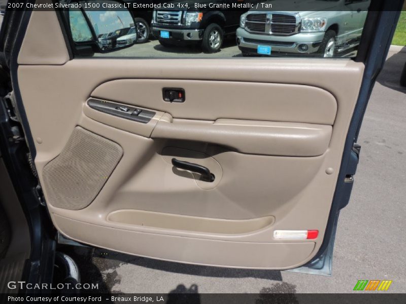 Blue Granite Metallic / Tan 2007 Chevrolet Silverado 1500 Classic LT Extended Cab 4x4