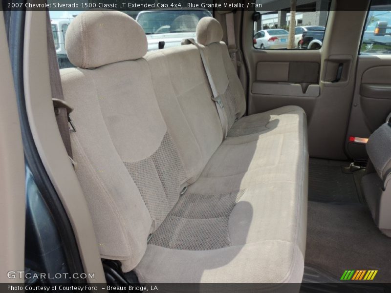 Blue Granite Metallic / Tan 2007 Chevrolet Silverado 1500 Classic LT Extended Cab 4x4