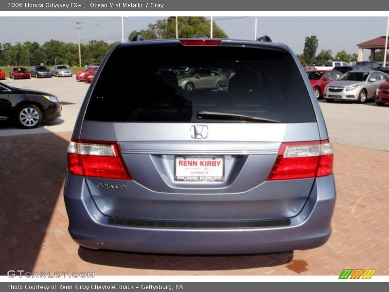 Ocean Mist Metallic / Gray 2006 Honda Odyssey EX-L