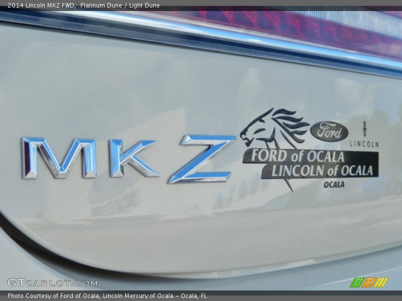 Platinum Dune / Light Dune 2014 Lincoln MKZ FWD