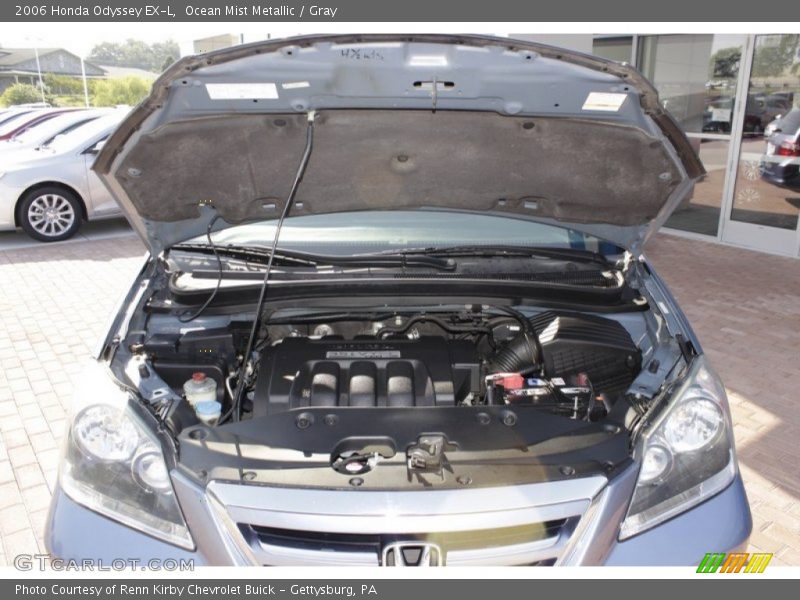 Ocean Mist Metallic / Gray 2006 Honda Odyssey EX-L