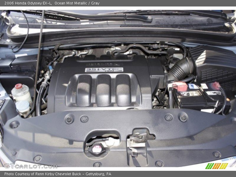 Ocean Mist Metallic / Gray 2006 Honda Odyssey EX-L