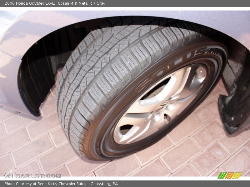 Ocean Mist Metallic / Gray 2006 Honda Odyssey EX-L