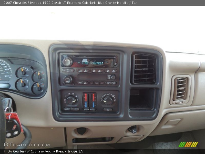 Blue Granite Metallic / Tan 2007 Chevrolet Silverado 1500 Classic LT Extended Cab 4x4