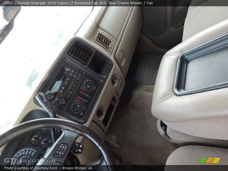 Blue Granite Metallic / Tan 2007 Chevrolet Silverado 1500 Classic LT Extended Cab 4x4