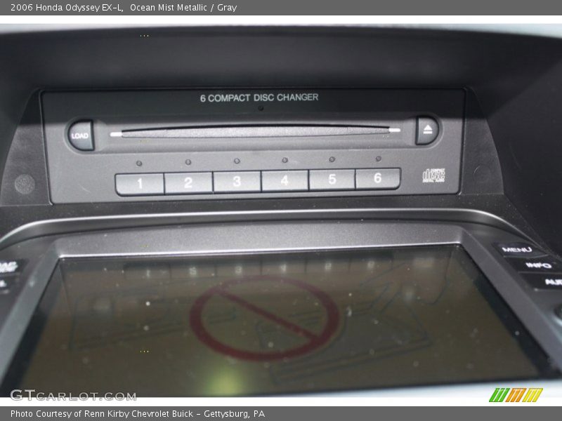 Ocean Mist Metallic / Gray 2006 Honda Odyssey EX-L