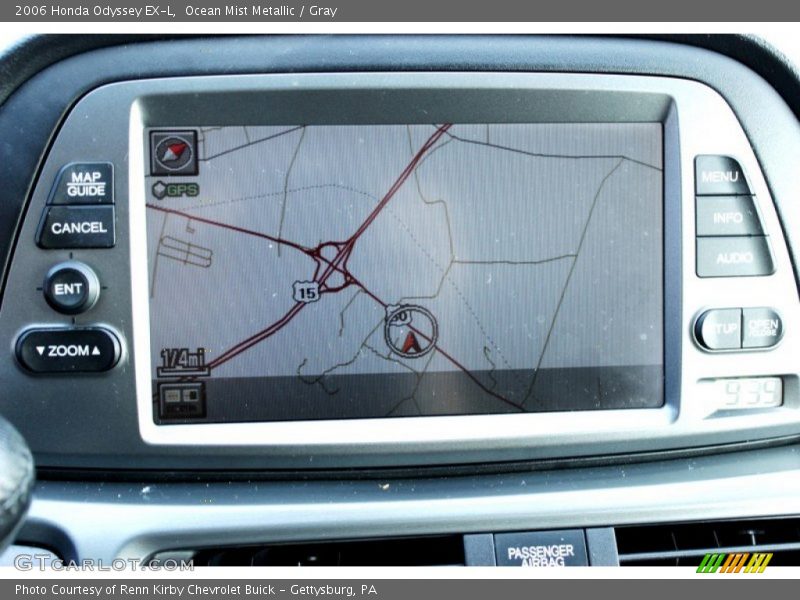 Ocean Mist Metallic / Gray 2006 Honda Odyssey EX-L