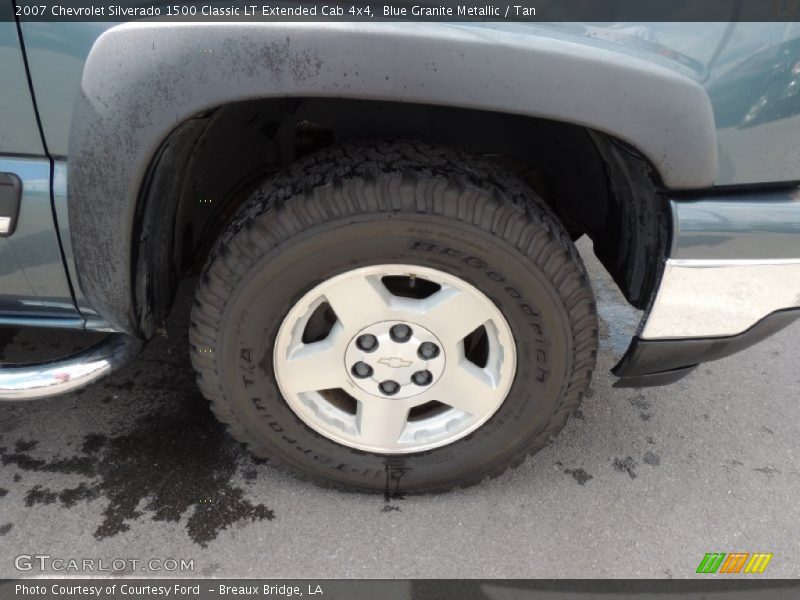 Blue Granite Metallic / Tan 2007 Chevrolet Silverado 1500 Classic LT Extended Cab 4x4